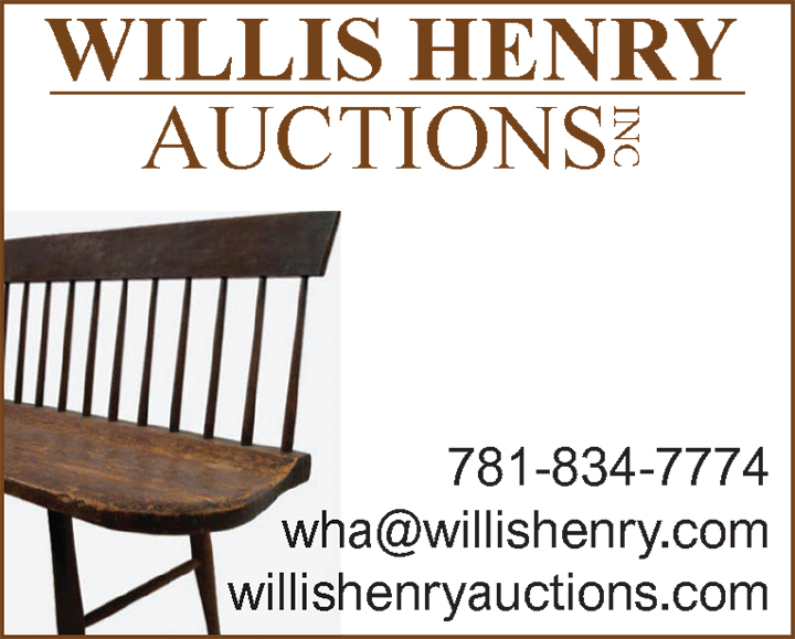 Willis Henry Auctions Inc. 2021 Antiques Trade Directory ad