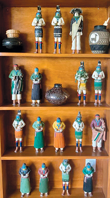 Exceptional kachina dolls