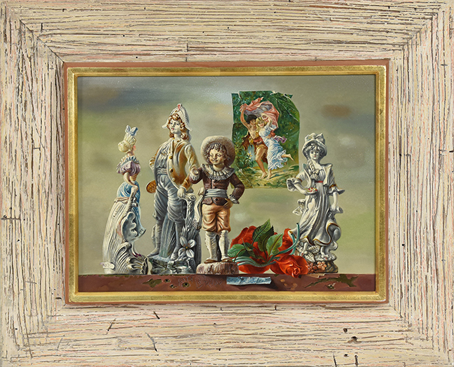 Lot 46 -Oil on panel, 