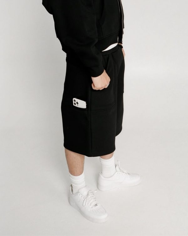 Minimalism Versatile Loose Cropped Pants Short Casual - Image 5