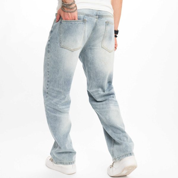 Men's Jeans Loose Wide Leg Leisure Hip Hop Punk - Image 2