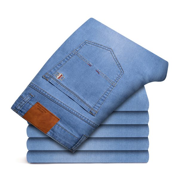 Loose Oversized Jeans For Men With Stretch And Slimming Effect - Image 5