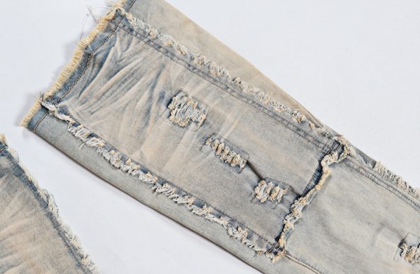 Vintage Elastic High Street Flare Jeans - Image 10
