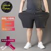 Summer Thin Plus Size Stretch Ice Silk Men's Shorts - Image 4