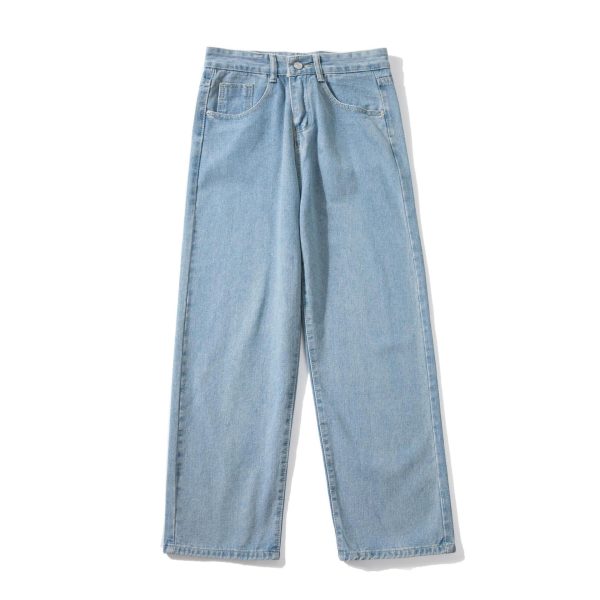 Men's Fashion Casual Retro Washed Jeans - Image 4