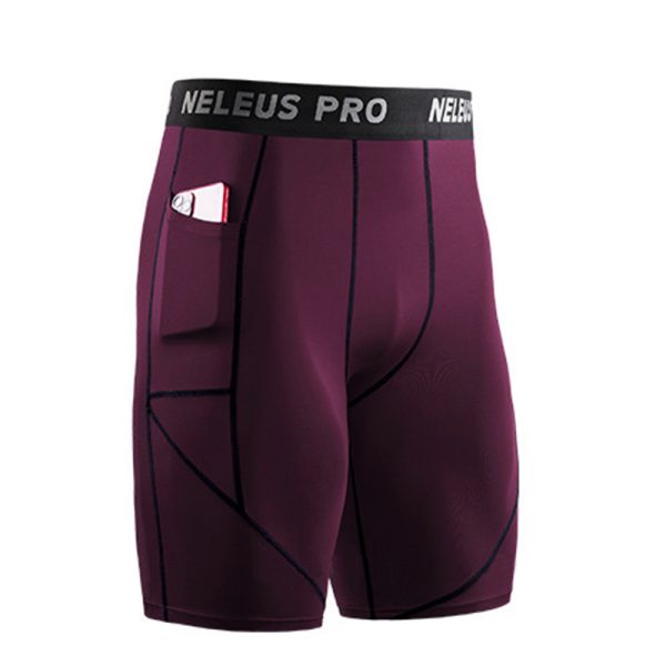 Men Outdoor Running Shorts Male Board GYM Exercise Fitness Leggings - Image 8