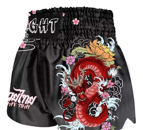 Muay Thai Shorts Fighting Taekwondo Sanda Martial Arts Boxing Training Pant - Image 4