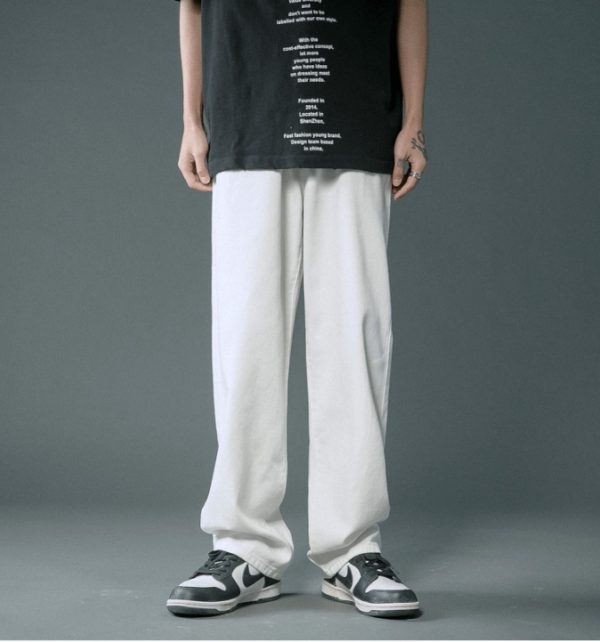 Men's Summer Thin Loose Straight Casual Trousers - Image 2