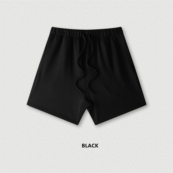 Mens Fashion Loose Solid Color Shorts - Image 3