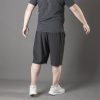 Summer Thin Plus Size Stretch Ice Silk Men's Shorts - Image 3
