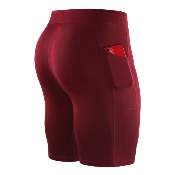 Men Outdoor Running Shorts Male Board GYM Exercise Fitness Leggings - Image 2