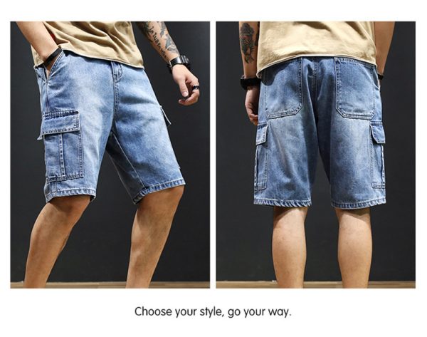 Loose Straight Summer Leisure 5-point Pants - Image 4