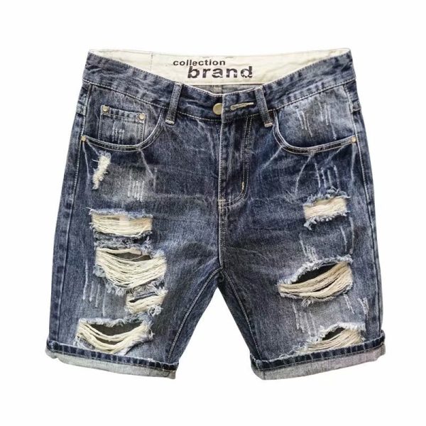 Men's Trendy Straight Leg Loose Cropped Pants - Image 3