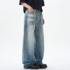 American Machete Jeans Men's Street Retro Washed - Image 2