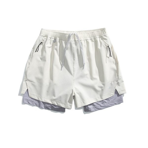 Two-in-one Breathable Quick-drying Cool Sports Shorts - Image 6