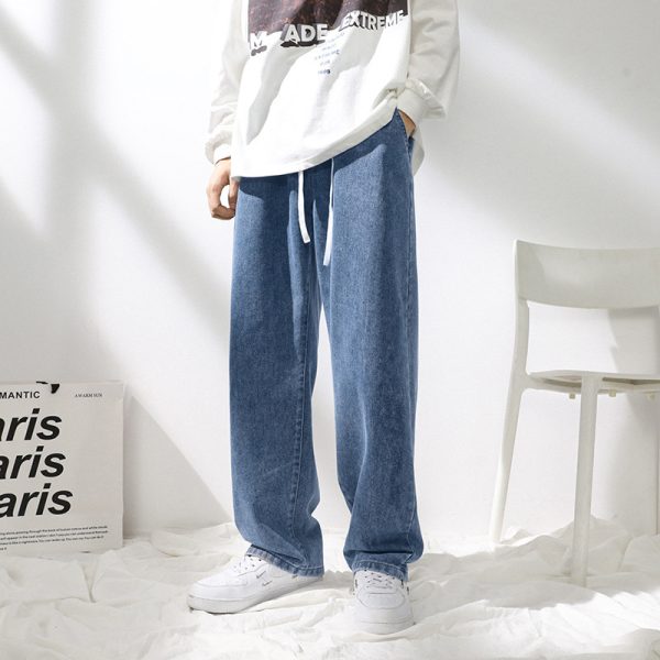 Men's Jeans Sports Straight Loose - Image 3
