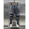 Slim Fit SkinnyTrendy Green Men's Ankle Length Pants - Image 5
