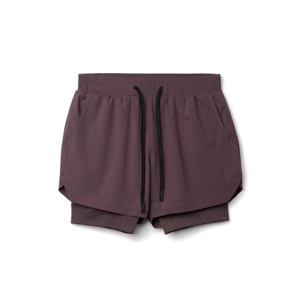 Men's Athletic Shorts Double-layer Fitness Wicking - Image 10