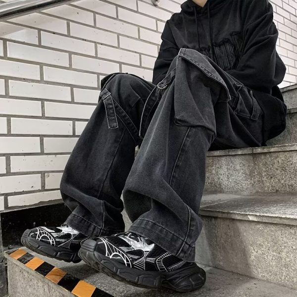 Jeans Trendy Japanese Style Youth Popularity All-matching - Image 2