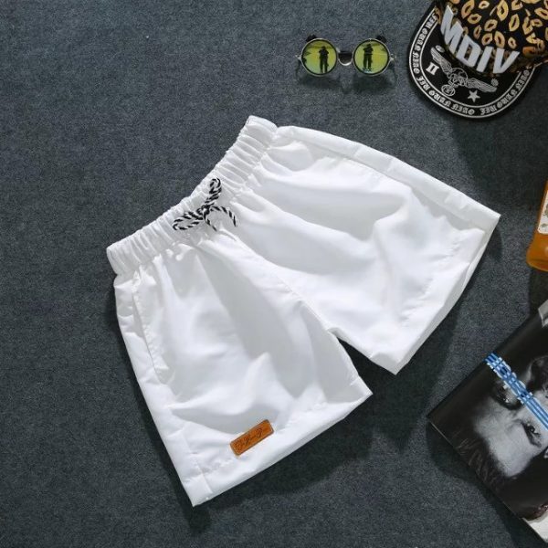 Men's Beach Pants Fashion Slim Shorts - Image 3