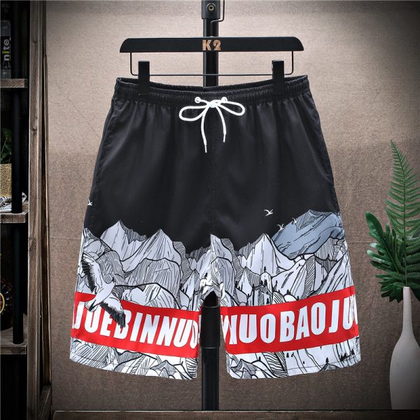 Men's Casual Ice Silk Shorts - Image 7