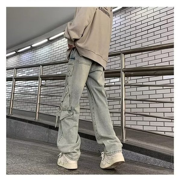 Jeans Trendy Japanese Style Youth Popularity All-matching - Image 3