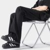 Black Casual Trousers Straight Micro-pull - Image 3