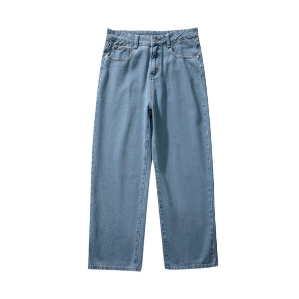 Jeans Men's Long Pants Korean Style Trendy Casual - Image 3