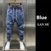 Slim Fit SkinnyTrendy Green Men's Ankle Length Pants - Image 7