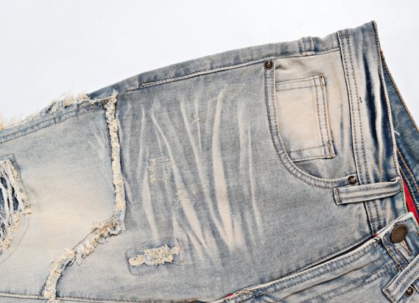 Vintage Elastic High Street Flare Jeans - Image 6