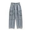 Men's Double Three-dimensional Pocket Jeans - Image 5