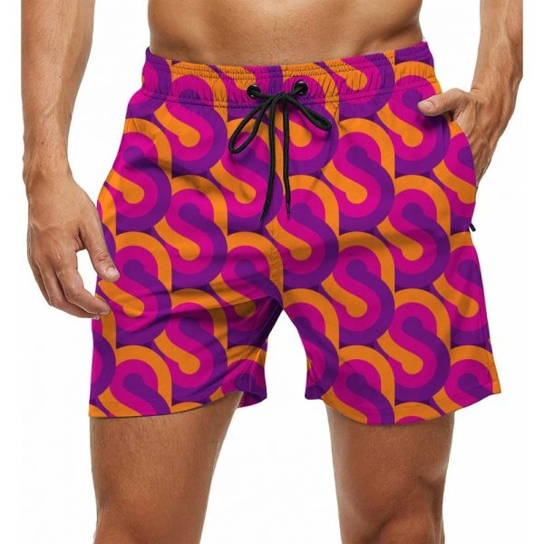 Men's Beach Swim Trunks Sports Quick-drying Five Points - Image 2