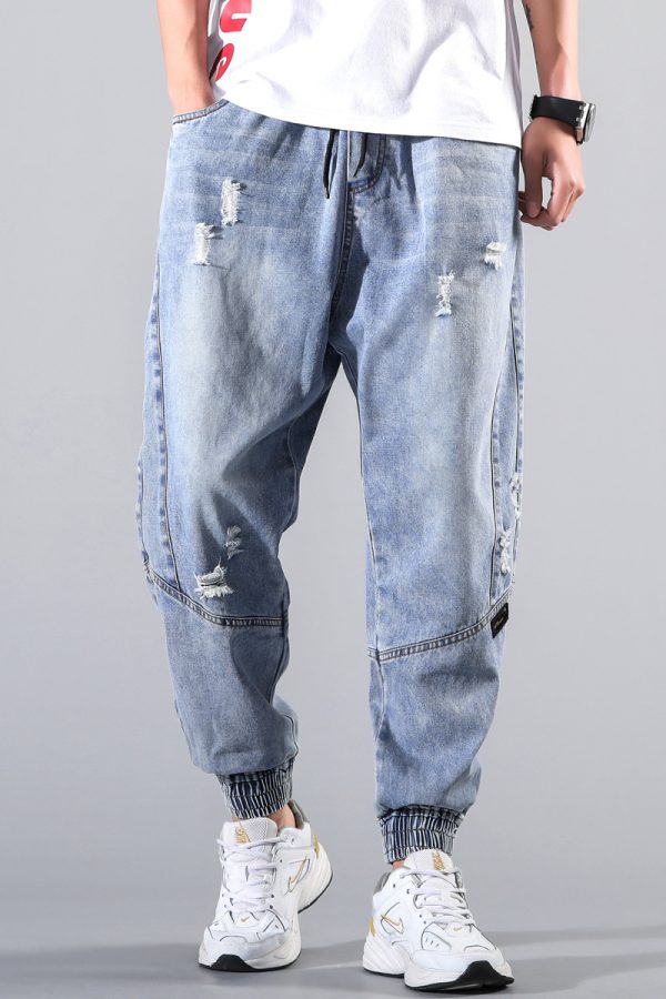 Loose Large Size Leggings Casual Spring And Autumn Small Feet Harem Pants - Image 5