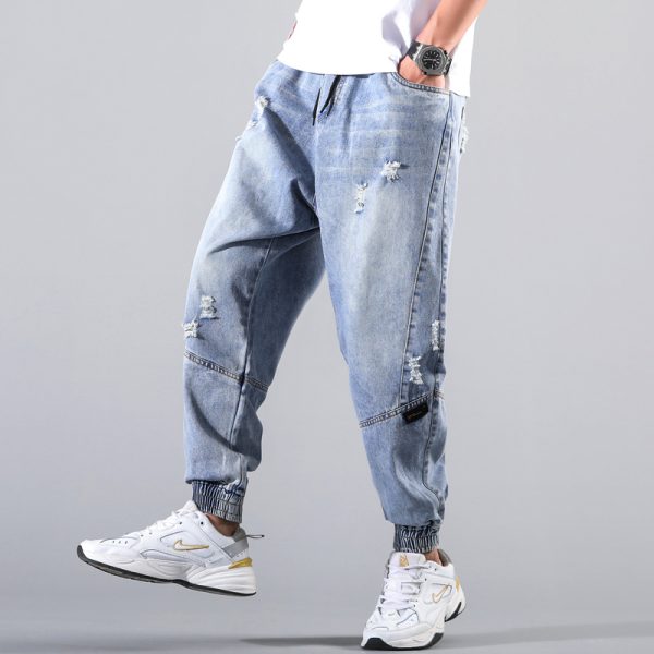 Loose Large Size Leggings Casual Spring And Autumn Small Feet Harem Pants - Image 6