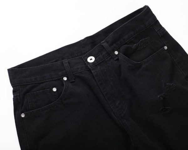 Loose Dad Denim Shorts Men - Image 4