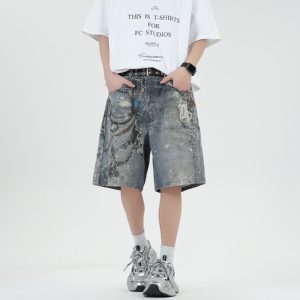 Men's Fried Salt Washed Street Shorts