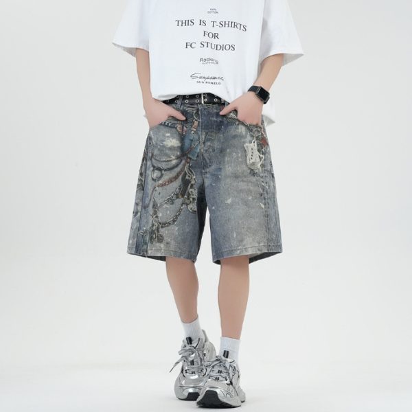 Men's Fried Salt Washed Street Shorts