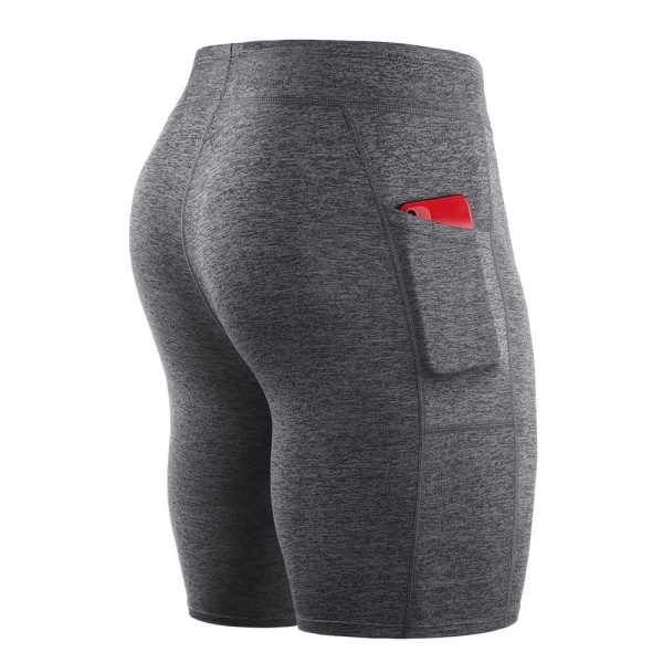 Men Outdoor Running Shorts Male Board GYM Exercise Fitness Leggings - Image 6
