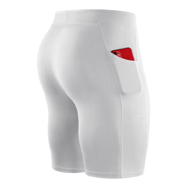 Men Outdoor Running Shorts Male Board GYM Exercise Fitness Leggings - Image 5