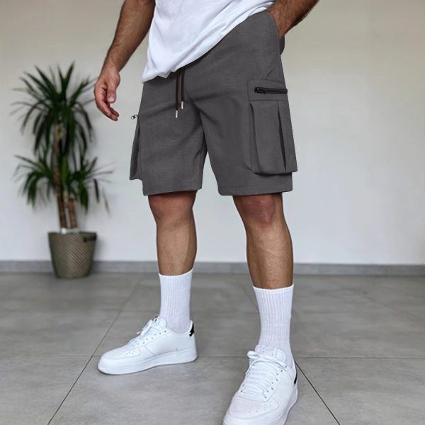 Outdoor Multi-Pocket Workwear Shorts - Image 5