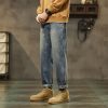 Retro Denim Pants Men's Straight Loose - Image 2