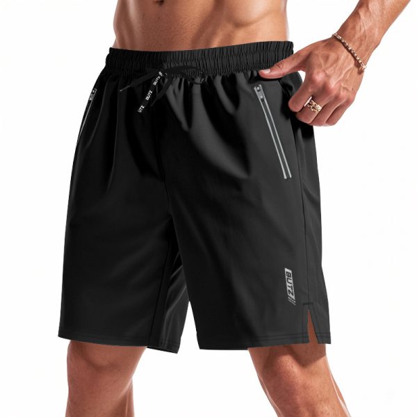 Men's Shorts Micro Elastic Loose Luminous Quick-dry Casual Shorts - Image 4