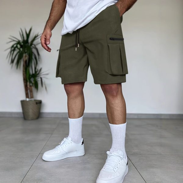 Outdoor Multi-Pocket Workwear Shorts - Image 3