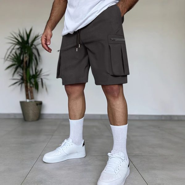 Outdoor Multi-Pocket Workwear Shorts - Image 2