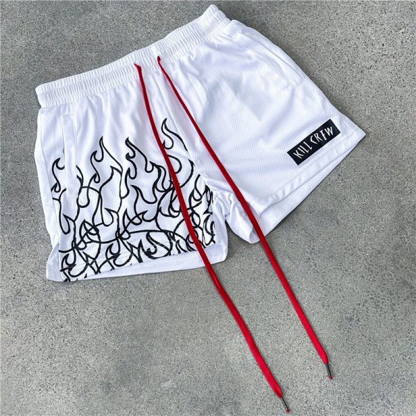 Men's Mesh Breathable Sports Fitness Shorts - Image 4