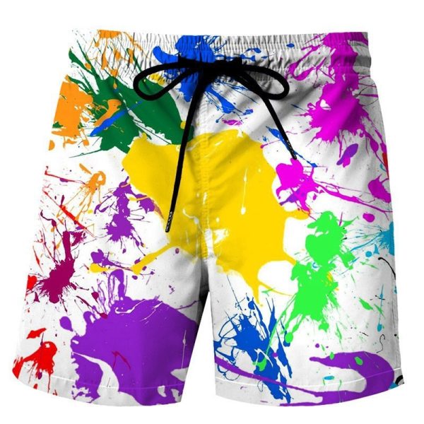 Women's Fashionable Printed Drawstring Beachwear - Image 6