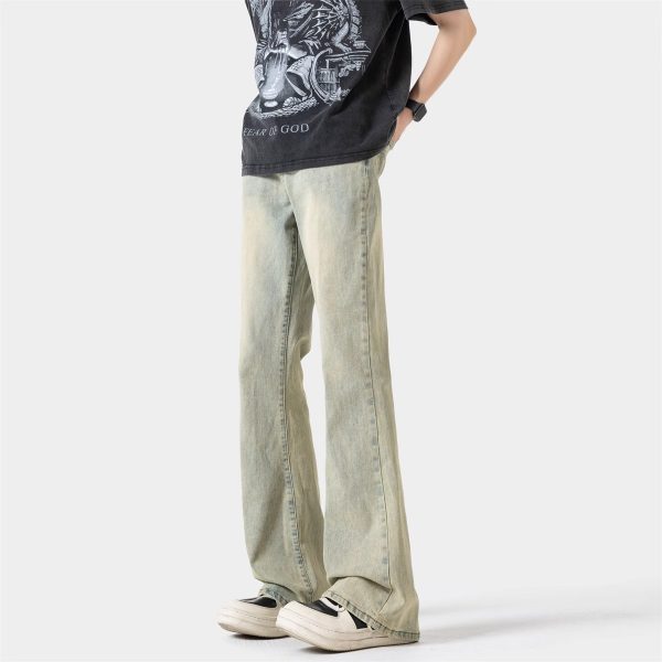 Black Casual Trousers Straight Micro-pull - Image 9