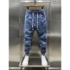 Slim Fit SkinnyTrendy Green Men's Ankle Length Pants - Image 2