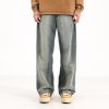 Washed Worn Jeans Men's Loose Wide-leg Pants - Image 3