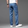 High-end Lyocell Jeans Men's Thin Straight - Image 2